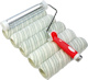 9 inch Silver Stripe Medium Pile Paint Roller Set (5 x CDDSS9MP, 1 x CDDCF9SF)
