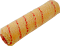 12 inch Paint Roller Refills Red Stripe Woven Long Pile