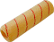 9 inch Cage Paint Roller Refills Red Stripe Woven Medium Pile