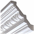 Egg and Dart Premium Coving / Cornice - 140mm wide.