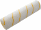 9 inch Cage Paint Roller Sleeve Yellow Stripe Polyamide Short Pile