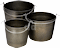 Metal Paint Kettle - Seamless spun type plant pot shape