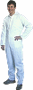 Boiler Suits - White Cotton drill.