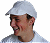 Painters Caps - White Cotton drill.