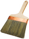 Flat Wall Paint Brush Wooden Handle Copper Ferrule