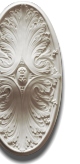 Selena Oval Ceiling Rose 630mm x 320mm