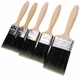 Prodec X7 SRT Synthetic 5 pc Paint Brush Set (2x1.5 2x2 1x3 in)
