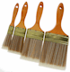 FFJ - 4 Piece Polyester Paint Brush Set