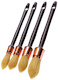 Sash Paint Brush SET - 1x15mm. 1x18mm. 1x21mm. 1x25mm.