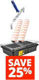 18in Fossa Professional Paint Tray Set