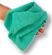 Dry n Polish Green Microfibre Decorators Cloths