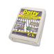 Fossa Dotty Slip-Resistant Canvas Drop Cloth - 6 x 9 ft