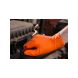 Aurelia Ignite Industrial Orange Nitrile Gloves