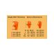 Aurelia Ignite Industrial Orange Nitrile Gloves