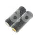 Fossa Silver Steel Flocked Foam Mini Rollers