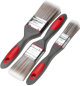 3 Piece Kana Easy-Flow Synthetic Paint Brush Set