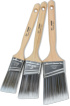 Linzer 3pc Poly-Nylon Angled Sash Paint Brush US Handle Set (1 x 1.5; 1 x 2; 1 x 2.5 in)