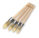 Prodec 4pc Synthetic Round Sash Paint Brush Set