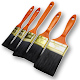 5 Piece Budget Polyester Paint Brush Set