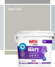 WRX Scrubbable Matt Sage Grey Mould Resistant Emulsion Paint