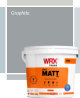 WRX Vinyl Matt Pro Graphite Colour Paint