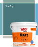 WRX Vinyl Matt Pro Teal Bay Colour Emulsion Paint