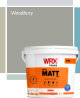 WRX Vinyl Matt Pro Woodbury Colour Emulsion Paint