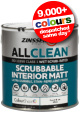 Zinsser AllClean Scrubbable Interior - Matt