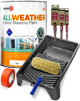 5L Zinsser White Masonry Paint Kit - All Weather Pliolite