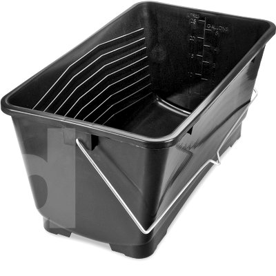 Paint Scuttle 25 Litre Black Plastic 