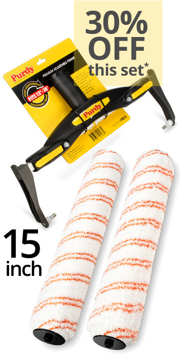 Purdy store paint rollers