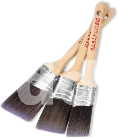 Proform Blaze 3pc Oval Angled USA Style Paint Brush Set Proform Blaze 3pc Oval Angled USA Style Paint Brush Set