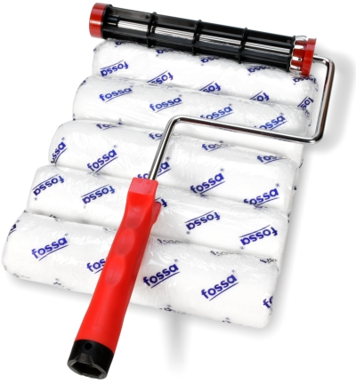 9 inch Fossa Microsilk 6pc Microfibre Paint Roller Set 9 inch Fossa Microsilk 6pc Microfibre Paint Roller Set