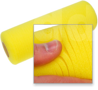 9 inch Slit Foam Paint Roller Refill US 1.5 dia 13/16 in Nap 9 inch Slit Foam Paint Roller Refill US 1.5 dia 13/16 in Nap