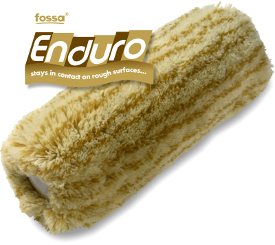 9 inch Fossa Enduro Padded Masonry Paint Roller - Extra Long Pile