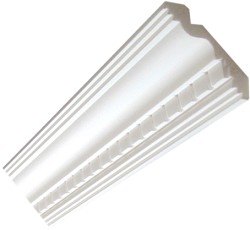 Dental Premium Cornice / Coving - 120mm wide. Dental Premium Cornice / Coving - 120mm wide.