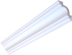 Plain Standard Cornice / Coving - 70mm wide. Plain Standard Cornice / Coving - 70mm wide.