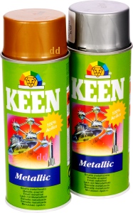 Keen Metallic Spray Paint Aerosol