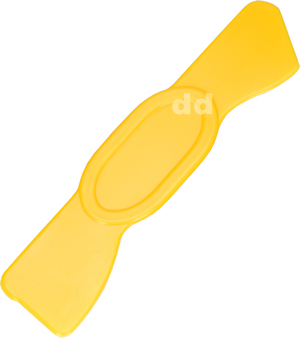 Plastic Scraper / Spreader Curved Edge