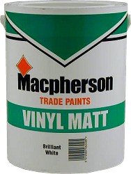 Macpherson Vinyl Matt Emulsion Paint Macpherson Vinyl Matt Emulsion Paint