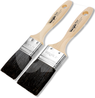 Corona Ajax Black China Bristle Paint Brush