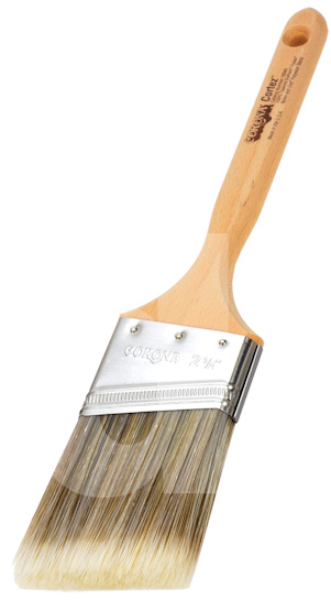 Corona Cortez Red-Gold Angle Sash Paint Brush Corona Cortez Red-Gold Angle Sash Paint Brush