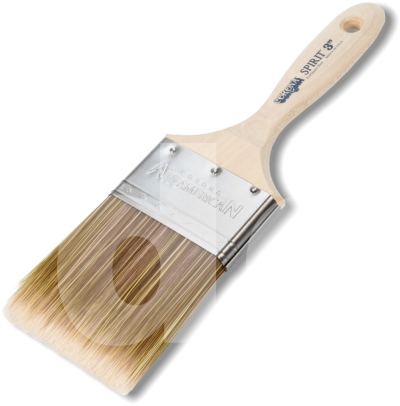 Corona Spirit Tri-filament Straight Paint Brush Corona Spirit Tri-filament Straight Paint Brush