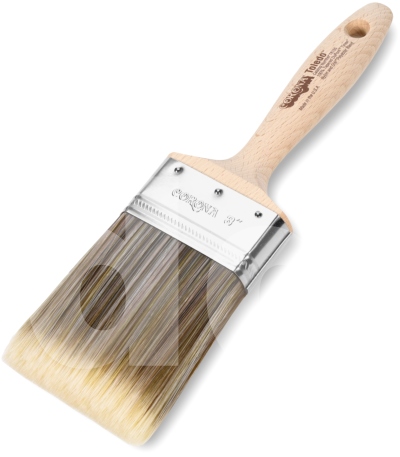 Corona Toledo Red-Gold Nylon/Polyester Paint Brush