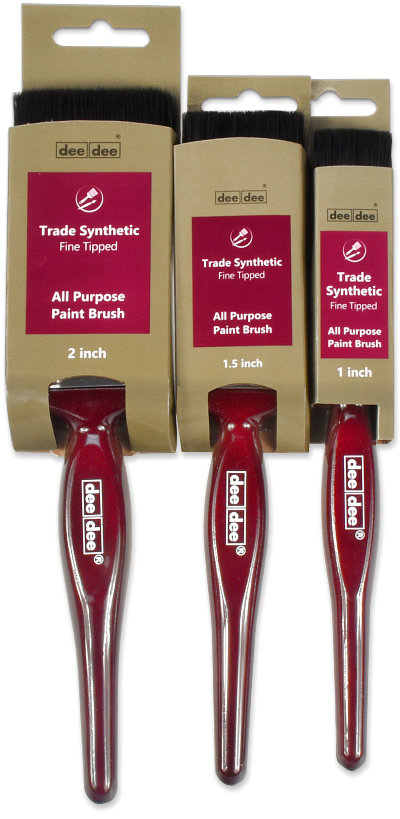 3pc AllPurpose Paint Brush Set