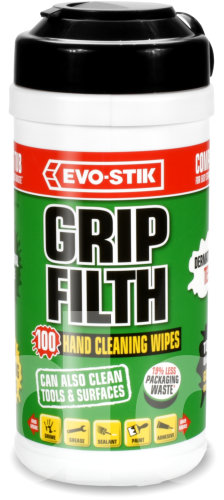 Evo-Stik Grip Filth Cleaning Wipes Evo-Stik Grip Filth Cleaning Wipes