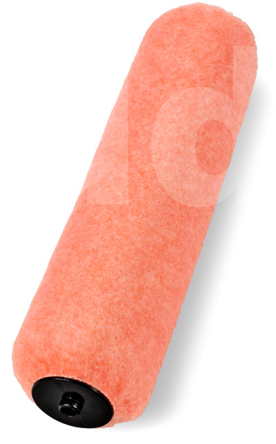 12 inch Fossa Pink Polyester Paint Roller Sleeve Long Pile