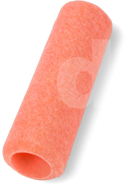 9 inch Fossa Pink Polyester Paint Roller Sleeve Medium Pile