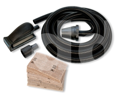 Fossa Dust Extraction Hand Sanding Starter Kit 70x125mm (inc Hose / 30 Sianet Sheets).