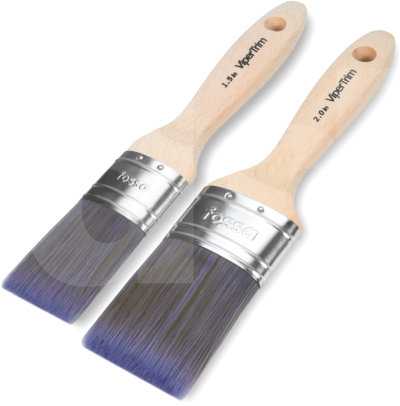 Fossa ViperTrim Straight Cut Beavertail Paint Brush Fossa ViperTrim Straight Cut Beavertail Paint Brush